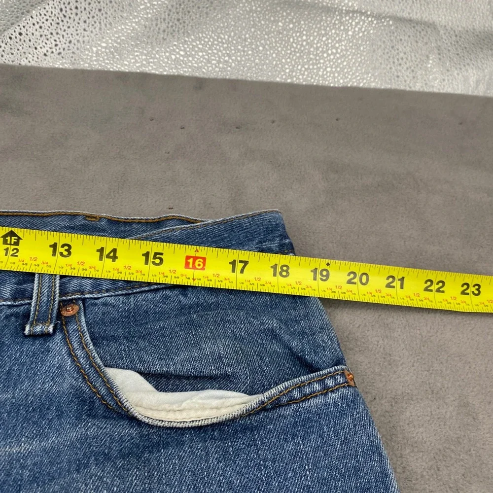 Levis 550 Relaxed Fit Blue Denim Jeans Mens 38x34 Medium Wash Cotton 6776